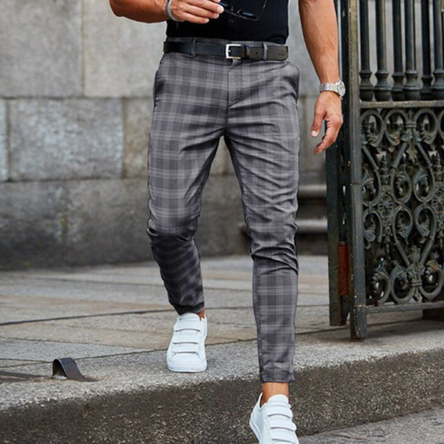 Calça Xadrez Draki LION WEAR 2XG Cinza Escuro 