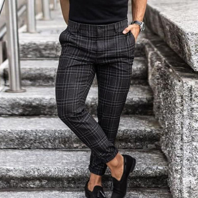 Calça Xadrez Draki LION WEAR M Preto 